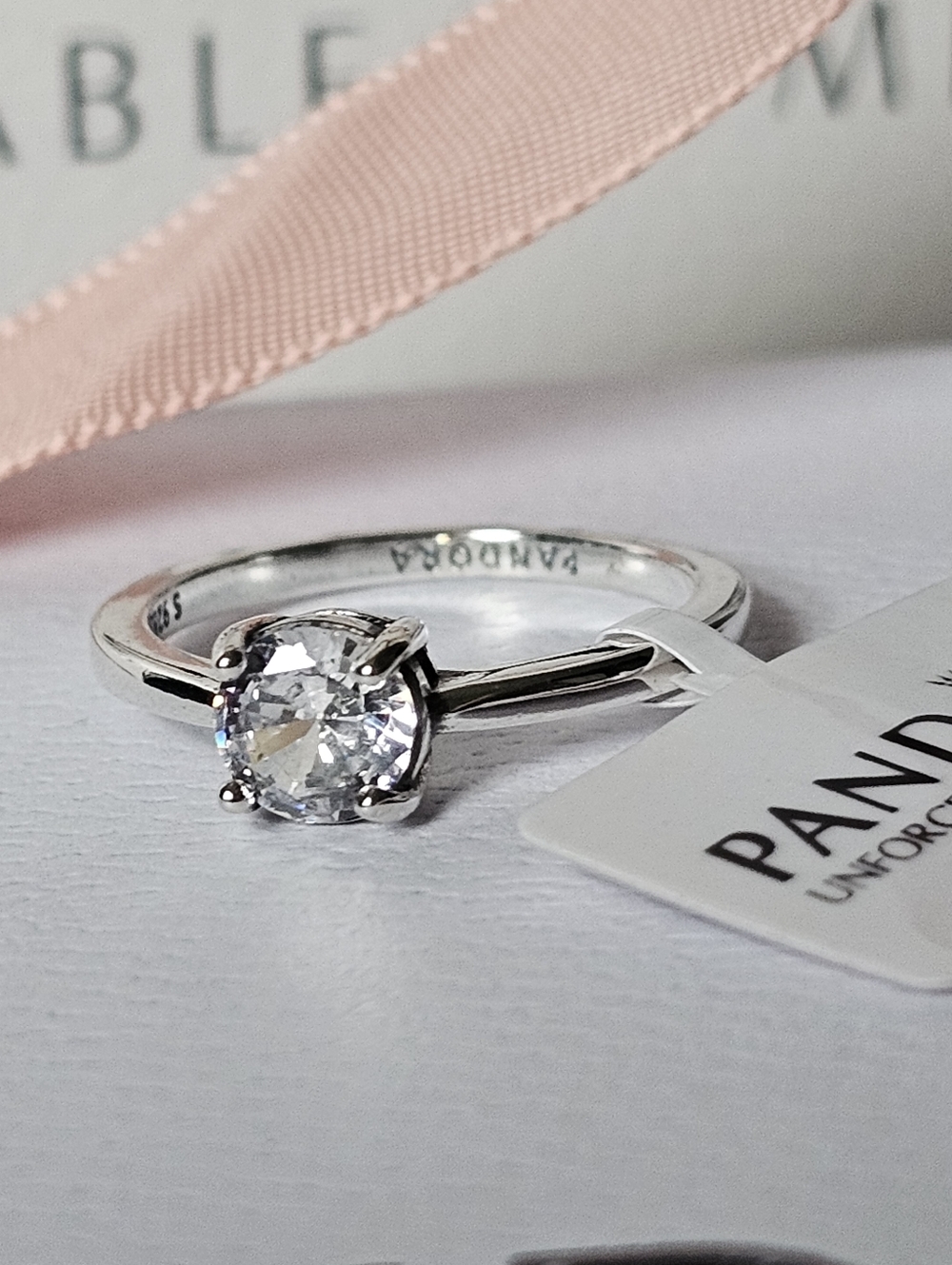 Pandora sparkling solitaire Ring